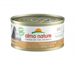 ALMO NATURE HFC Natural cielęcina - mokra karma dla kota - 70g