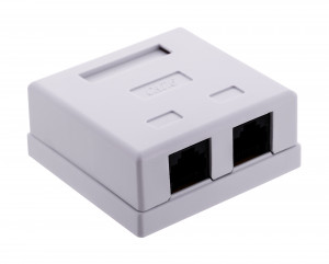 ALANTEC Gniazdo natynk UTP 2xRJ45 kat.6