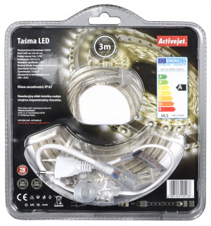 Taśma LED AJE-LED STRIPE 230V-N 3m b.neutralna IP67