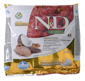 N&D GrainFree Quail Quinoa Coconut Adult dog 100g
