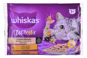 WHISKAS Kremowa zupa tradycyjna - saszetka 4x85g