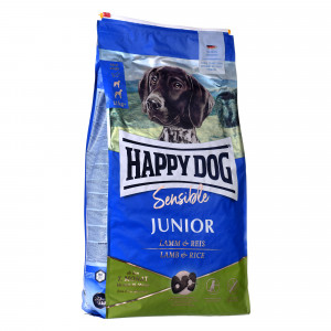 Happy Dog Sensible Junior 7-18mc jagnię/ryż 10kg