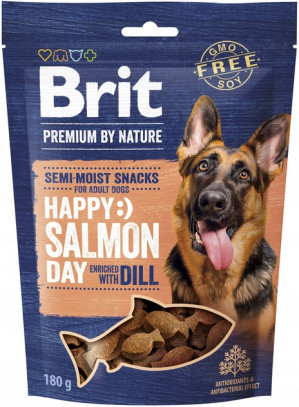 BRIT Premium Dog Snack Salmon with Dill - przysmak dla psa - 180g