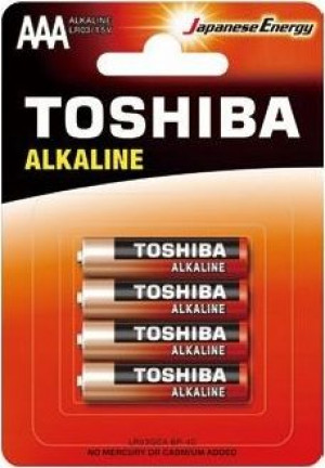 Baterie Toshiba RED ALKALINE LR03GCA BP-6C LR03 PROMOPACK 4+2