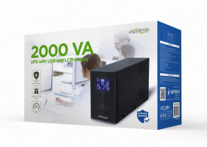 ENERGENIE ZASILACZ AWARYJNY UPS AVR 2000VA LCD