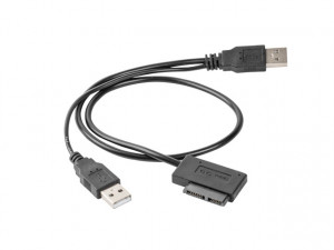 Adapter Gembird USB + Power - SATA Slim SSD