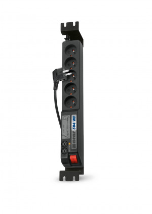 Listwa przeciwprzepięciowa Acar 504WF EMI/RFI (3m ; czarny z blachą)