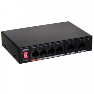Switch PoE Dahua DH-PFS3006-4ET-60