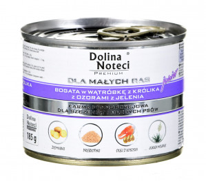 Dolina Noteci Premium Junior Królik i Jeleń 185g
