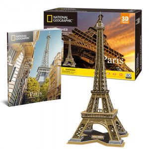 Cubic Fun Puzzle 3D National Geographic Paryż