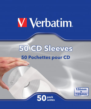 VERBATIM KOPERTY PAPIEROWE CD Z OKNEM 50 SZT.