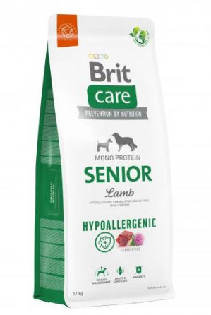 BRIT Care Hypoallergenic Senior Lamb - sucha karma dla psa - 12kg