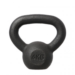 Kettlebell żeliwny 4kg HMS KZG4