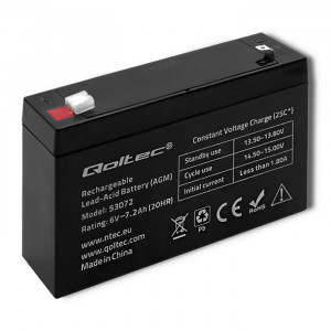 QOLTEC AKUMULATOR AGM 6V