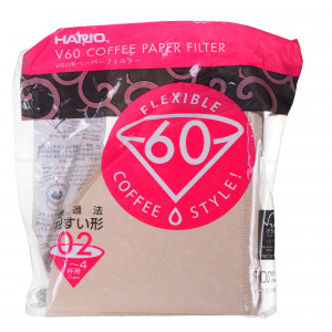 Filtry Hario Misarashi brązowe - V60-02 100 sztuk