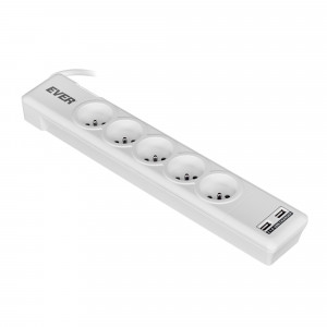 EVER LISTWA ANTYPRZEPIĘCIOWA ELITE USB