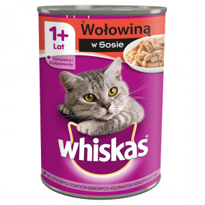Whiskas Wołowina w sosie 400g