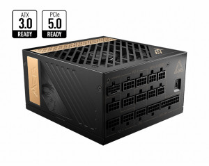 Zasilacz MSI MEG Ai1300P PCIE5 1300W 80+ Platinum ATX 3.1 (306-7ZP4A11-CE0)