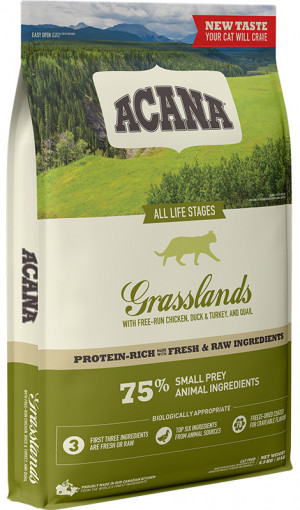 ACANA Grasslands Cat - sucha karma dla kota - 4,5 kg