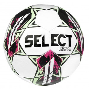 Piłka nożna halowa Select Hala Futsal Light DB v22 biało-zielono-różowa rozm. 4 17647