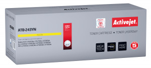 Activejet ATB-243YN Toner do drukarki Brother, Zamiennik Brother TN-243Y; Supreme; 1000 stron; Żółty.