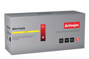 Activejet ATH-F542N Toner do drukarki HP, Zamiennik HP 203A HP203A CF542A CRG 054 CRG054; Supreme; 1300 stron; żółty