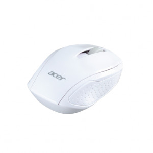 Acer Wireless Mouse, G69 RF2.4G with Chrome logo, White