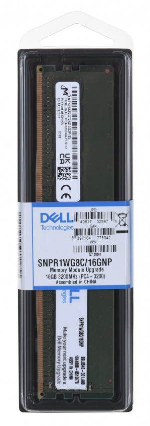 Pamięć Dell 16GB DDR4 3200 1Rx8 ECC PE T150/T350/R250/R350