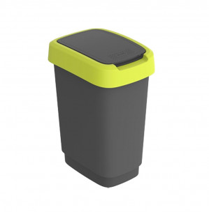ROTHO Twist Limonkowy - kosz na śmieci - 10l