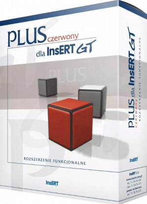 INSERT CZERWONY PLUS DLA SERII INSERT GT