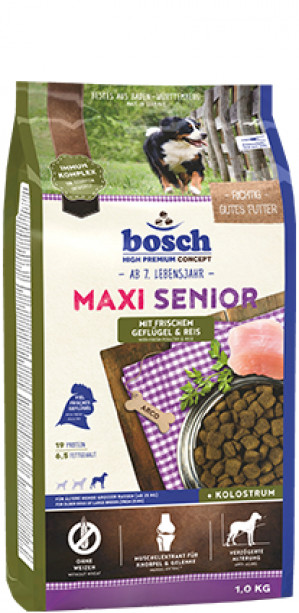 BOSCH Maxi Senior Drób i ryż - sucha karma dla psa - 12,5kg