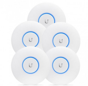 Ubiquiti UniFi UAP AC PRO 2.4GHz/5GHz, 802.11ac, No PoE adapters in Set - 5 Pack