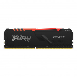 Kingston FURY DDR4 16GB (1x16GB) 3200MHz CL16 Beast Black RGB (KF432C16BBA/16)