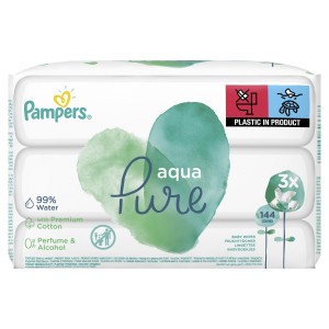 Chusteczki Pampers Aqua Pure 3x48