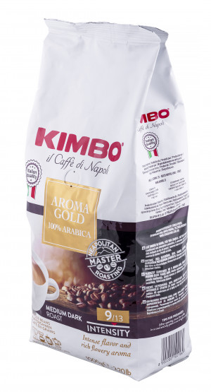 Kawa Kimbo Aroma Gold 1 kg, Ziarnista