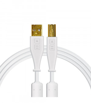 DJ TECHTOOLS - Chroma Cable USB 1.5 m- prosty- biały