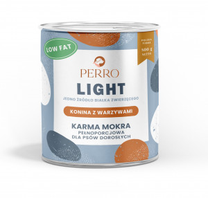 PERRO Light Konina z warzywami - mokra karma dla psa - 800g
