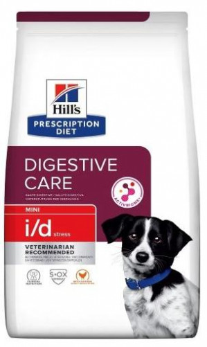 HILL'S Prescription Diet Mini i/d Stress Canine - sucha karma dla psa - 1 kg