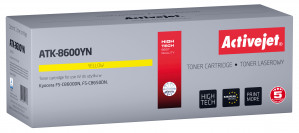 Activejet ATK-8600YN Toner do drukarek Kyocera; Zamiennik Kyocera TK-8600Y; Supreme; 20000 stron; żółty