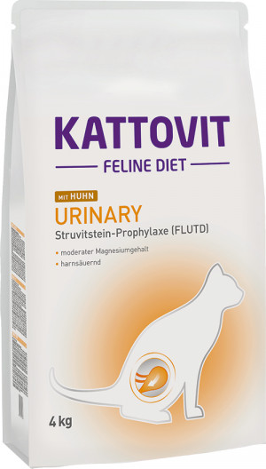 Kattovit Urinary Adult kurczak - sucha karma dla kota - 4 kg