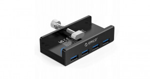 ORICO HUB AKTYWNY BIURKOWY, 4XUSB-A, 5GBPS CZARNY