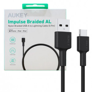 AUKEY CB-CD30 KABEL USB-C QC PD 0.9M 3A NYLON