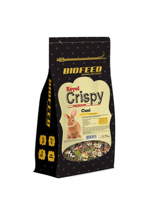 BIOFEED Royal Crispy Premium Cuni - karma dla królików - 750g