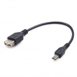 Gembird kabel usb micro bm-af otg usb 2.0 15cm a-otg-afbm-03