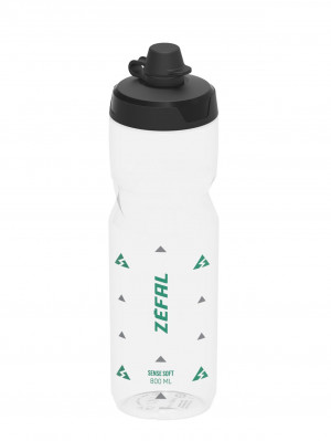 Bidon ZEFAL SENSE SOFT 80 NO-MUD BOTTLE - TRANSLUCENT
