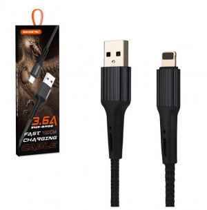 SOMOSTEL KABEL IPHONE 1 METR QUICK CHARGE SMS-BW02