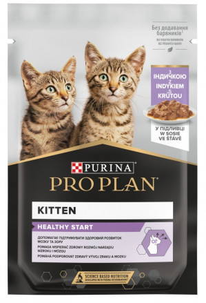 PURINA Pro Plan Kitten Indyk - mokra karma dla kota - 85 g