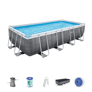 Bestway 56996 Basen stelażowy Power Steel 488x244x122