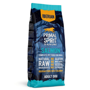PRIMAL SPIRIT Iberian 70% Łosoś - półwilgotna karma dla psa - 12kg