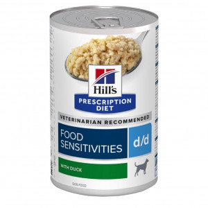 HILL'S Prescription Diet D/D Food Sensitivities, Duck - mokra karma dla psa - 370 g